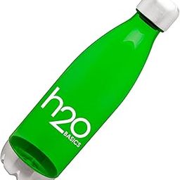 viooko BPA-Free Sport Water Bottles 25 oz, Tritan Non Toxic Plastic, Reusable Flask with Stainless Steel Leak Proof Twist Off Cap & Steel Base, Cola Bottle Shape-image-78