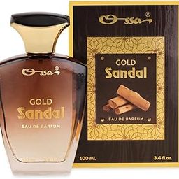 Ossa Gold Sandal Eau De Parfum 100ml Unisex Perfume With Woody Notes | Prefect EDP For Men And Women | Premium Long Lasting Fragrance Ideal For All Day Sophistication-image-1