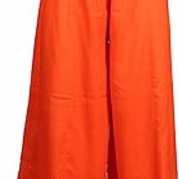 Women's Rayon Solid Palazzo Pants Trousers for Waist Size 24 to 36-image-95