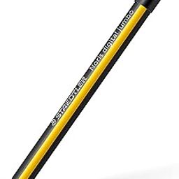 Staedtler Noris Digital Jumbo 180J 22. Emr Stylus With Soft Digital Eraser. For Digital Writing,Drawing&Erasing On Emr Equipped Displays,Yellow-Black (Check The Compatibility List)Tablet-1