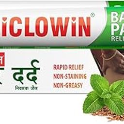 DiCLOWiN Back Pain Relief Gel | Quattro-formulation | Non-Staining, Non-Burning | Clincally Proven for Rapid Relief & Long Lasting Cooling Sensation-image-18