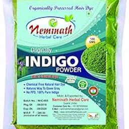 Organic Indigo Powder for Hair, Beard - Black (100gm)-image-39