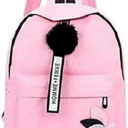 The Bags Maker Preppy Style FashionCollege Office Bag Laptop Backpack Waterproof Backpack Style - 2146-image-1