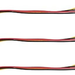 ECSiNG 3Pcs 4 Pin Floppy Drive to 15 Pin SATA Male Power Cable 4-pin Floppy Power Port to SATA 15pin Male Driver Power Wire Electrical Accessories 20cm-image-78