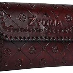 Handmade Genuine Leather Clutch Purse for Women,money purse for ladies,Pure Leather Wallet For Women,Hard Leather Clutch Gift For ladies,Wife,Sister,Friend,Mom (Purse-Brown)-6