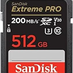 SanDisk Extreme Pro SD UHS I 512GB Card for 4K Video for DSLR and Mirrorless Cameras 200MB/s Read & 140MB/s Write-3