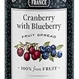 St Dalfour Cranberry with Blueberry Fruit Spread 284 g | No Added Sugar | 100% from Fruit | No Added Preservatives, Colours, Flavors or Sweeteners | No Corn Syrup | Traditional French Recipe-23