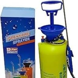 Garden Pressure Sprayer, 8L Capacity, Adjustable Nozzle, Blue and Green Agriculture Spray Pump for Plant Water, High Pressure Manual Spray Can-picture-21