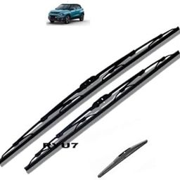 RYU7® Metal Wiper Blades Set Fits: Tata Punch-Front & Rear wiper blades(Pack of 3)-image-88