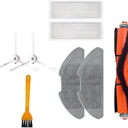 Laprite Replacement Replenishment Combo Kit Part for Mi Robot Vacuum-Mop 2 Pro (Includes Filters, Bristle Brush, Mop Cloths, Side Brushes and Cleaning Tool)-image-53