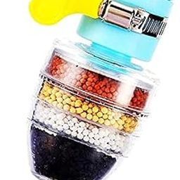 AVIARA™ Water Filter Tap and Purifier Faucet, Hard Water to Soft Water Converter for Drinking, Chlorine Remover 6 Layer Carbon Activated Purification Cartridge for Kitchen Sink and Tap (Pack of 1)-image-21