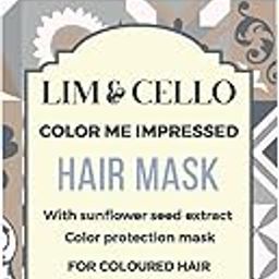 Lim & Cello Color Me Impressed Hair Mask with Sunflower Seed Extract, Rich in Vitamin E and Linolenic Acid, Makes Hair Colour Vibrant, 250ml-image-90