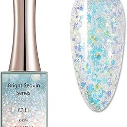 CANNI 16ml Gel Large Bottle Diamond Dazzling Series Gel nail polish shining color gel Soak off Varnish Need UV Light to Cure the VU Gel Polish C311-image-48