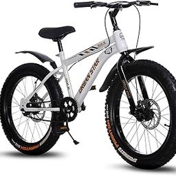 URBANSTAR Hulk 20T Fat Tyre Cycle, Double Disc Brakes, White, BMX Style, Semi Assembled-image-83