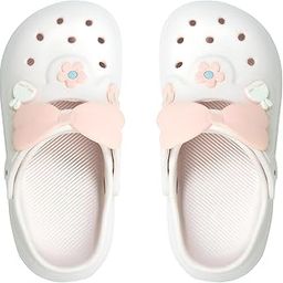 Adorable Clog Sandals for Girls – Soft EVA Slip-Ons with Bear & Flower Charms – with You Cute Design-image-52