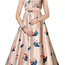 Printed Semi Stitched Lehenga & Crop TopBZ_KZ-CT-CROP_TOP-picture-33