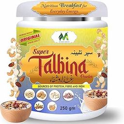 MY HERBAL REMEDIES Talbina | 250g | Nutritious Barley-Based Islamic Food | Rich in Fiber, Protein & Essential Nutrients | Ideal Breakfast for Kids & Adults-image-4