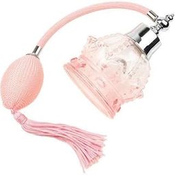 Enakshi® 3xVintage Crystal Perfume Bottle Long Bulb Tassel Atomizer 100ml Pink|Collectibles | Vanity Perfume & Shaving | Perfumes | Decorative Glass/Crystal-41