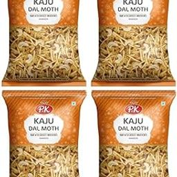 P.K Kaju Namkeen/Dal Moth (Pack Of 4) (Each 200g)-image-48