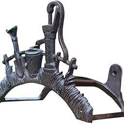 MYADDICTION Garden Hose Holder Bracket Tidy Outside Wall Mount Hose Hanger for Yard Style D-image-39