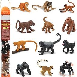 Safari Ltd. 3 Year And Up Monkeys & Apes, Red-17