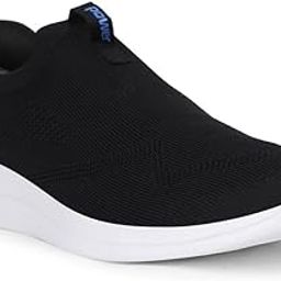 N-Walk LITE Neko,Black Men's Walking Slipon Casual Shoes-image-24