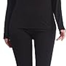 Thermal Underwear for Women Crew Neck Solid Ultra Soft Long John Sets Womens Long Underwear Moisture-Wicking Base Layer Gifts-image-29
