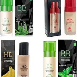 BB Blemish Balm Cream Nutritious Soft & Gentle to Skin (Aloe vera+ Rose + green tea + Banana combo)-26