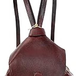 2 In1 Full Grain Natural Leather Backpack & Shoulder Handbags For Women Office (Dimension-L-9 X H-12 X W- 5 Inch) Weight- 0.6 KG / 600 GR.-image-127