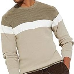 max Men's Cotton Crew Neck URB_N Blocked Sweater-picture-6