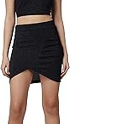 Casual Shimmer Off Shoulder Crop Top and Ruched Skirt Co-ord Set for Women || Co-Ords Set for Women Stylish Western || Women Crop Top and Short Skirt Set for Summer-picture-53