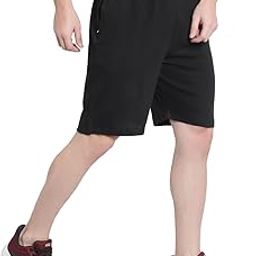 OORA Men's Running Shorts for Gym, Exercise Shorts-Casual Wear Sports Activity Men's Shorts, Regular Shorts Black (Size- 3XL, 38 to 42 Inches, Pack of 1)-picture-31
