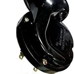 AOWbikes Windtone Horn for Suzuki Access 125 (Single, Black 12 V)-17