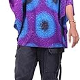 Women's Printed Tunic Kaftan Short Caftan Top| Free Size-image-72