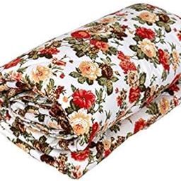 MITUL Microfiber Organic Super Soft Heavy Warm Floral Embossed Light Weight Rajasthani AC Blanket (Single Bed)-image-33