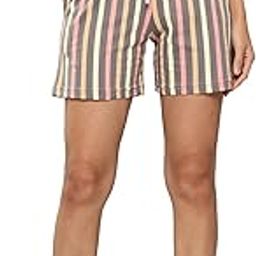 leading lady Women's Printed Cotton Mid Rise Casual Lounge Wear Inner Elastic Regular Fit Lounge Shorts-picture-9