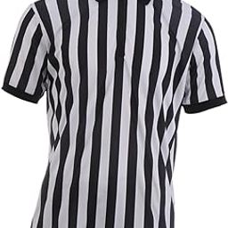 Enakshi® Mens Striped Referee Shirt Stylish Short Sleeved for Fishing Football |Clothing Shoes & Accessories | Mens Clothing | T-Shirts-image-4