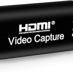 Microware Audio Video Capture Card, HDMI Video Capture HDMI to USB, Game Capture Card Record via DSLR Camcorder Action Cam for Gaming, Streaming, Teaching, Video Conference or Live Broadcasting -Black-4