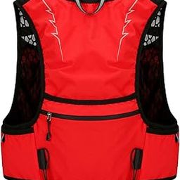Enakshi (LABEL) Creations Hydration Vest Running Vest Daypack Hydration Pack for Cycling Race Climbing Red-picture-5