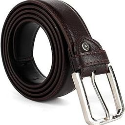 Premium Reversible Vegan Leather Belt for Men with Easier Adjustable 2 in 1 Reversiable Belt (Pack of 1)(Blk/Brn)-image-77
