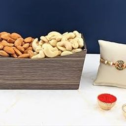 SFU E Com Dry Fruit Hamper For Rakshabandhan Gift | Dry Fruit And Rakhi For Brother | Dry Fruit Basket Hamper | 74-image-65