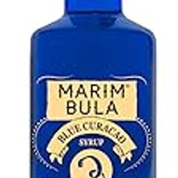 Marimbula Blue Curacao Flavoured Syrup | Suitable For Mocktails, Cocktails, Party Juices, Beverages | Non Alcoholic | Summer Drink Mix | 250ml Bottle-17