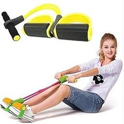 UNIQUE ICON Pull Reducer Tummy Trimmer Ab Builder Home Gym and Waist Reducer Six Pack Abs Pull Exerciser Resistance Tube Ab Exerciser-5