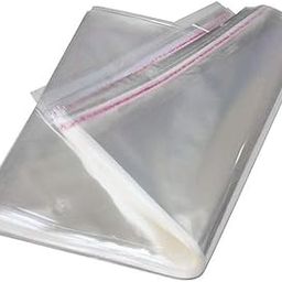 14 x 17 Inch Pack of 100 Plastic Transparent Bopp Sealable Self Adhesive Polybags For Packing Saree Cloth, Shirts, Pants. Large Size-image-106