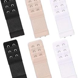 6 Pcs Women's Bra Extenders 2 Hooks Bra Extension-25