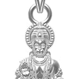 Pure 925 Silver Lord Bajrangbali Pendant Necklace Religious God Pendant For Men & Women | God Locket Gift for Women & Girls & Him-image-47
