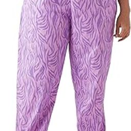 Women's All Over Print Regular Fit Poplin Plus Size Pyjama-picture-11