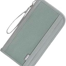 Youstylo Passport Holder for Travel Essentials, RFID Blocking Passport Wallet Cover Case with Pocket for Travel Must Haves Accessories, Passport Book Holders for Women and Men-picture-1