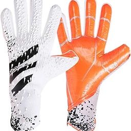 Enakshi (LABEL) Creations Football Goalkeeper Gloves Anti Slip Thick Finger Protection for Kids Adults Size 7-picture-10
