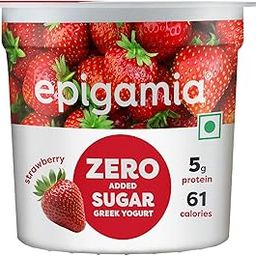 Epigamia No Added Sugar Strawberry Yogurt - 85gm-17
